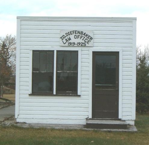 Diefenbaker Law Office Building.