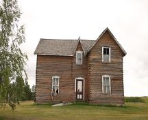 View, from the east, of the Bethlehem Lutheran Church Manse, Erickson, 2005; Historic Resources Branch, Manitoba Culture, Heritage, Tourism and Sport, 2005