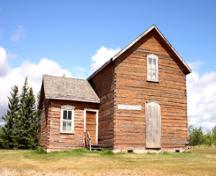View, from the southeast, of the Bethlehem Lutheran Church Manse, Erickson, 2005; Historic Resources Branch, Manitoba Culture, Heritage, Tourism and Sport, 2005