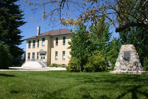 Vue de la façade principale