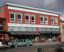 Dave White Block, Banff, Alberta. A Municipal Historic Resource.; Town of Banff, Troy Pollock, 2004.