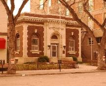 View of buildings and surrounding streetscape, 2004.; Government of Saskatchewan, Calvin Fehr, 2004.