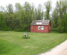 Vue d'ensemble de la forge Warkentin, région de St. Francois-Xavier, 2004; Historic Resources Branch, Manitobe Culture, Heritage, Tourism and Sport, 2004
