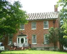 Front and side of the Cook-Peart House.; S. Schappert 2007