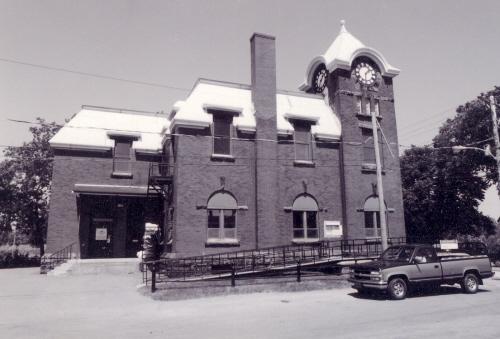 Showing side elevation