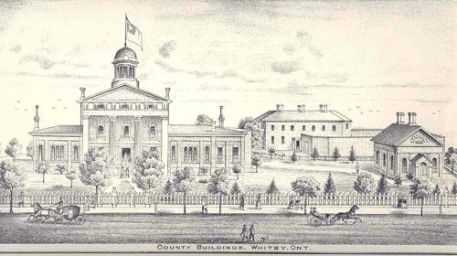 Ontario County Court House – c. 1877