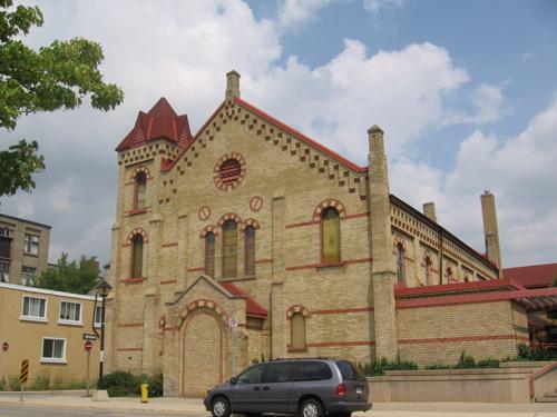 Oblique view from Water Street