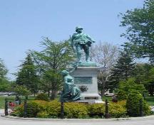Featured is the Boer War Memorial added in 1912.; Martina Baunstein, 2007.