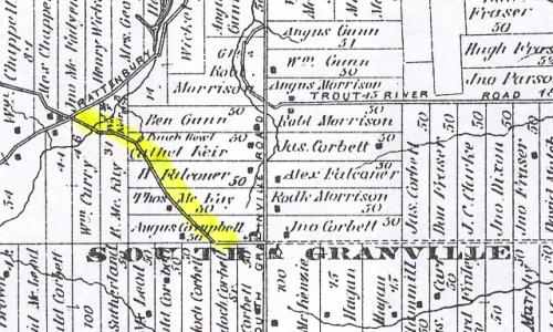 Highlighted section with heritage designation