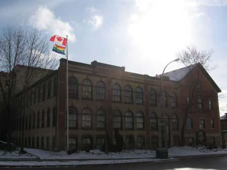 Façade of 307 Queen Street South