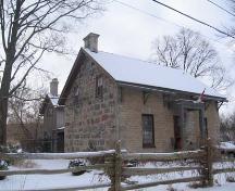 Northeast view of the home and property, 2007.; Lindsay Benjamin, 2007.