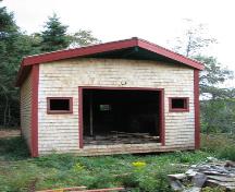 Showing front elevation of renovated kiln building; Province of PEI, Carter Jeffery, 2008