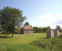 Contextual view, from the northeast, of Tenby School, Tenby, 2006; Historic Resources Branch, Manitoba Culture, Heritage, Tourism and Sport, 2006