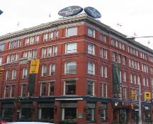 View of the northwest corner of King and Queen Streets, 2007.; Lindsay Benjamin, 2007.