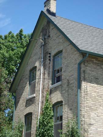 West Elevation, Baty House, 2007.