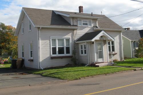 Showing northwest elevation