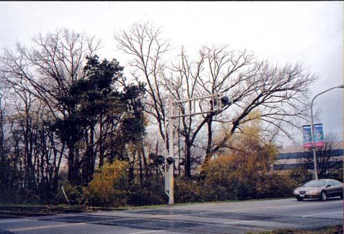 View looking northwest.