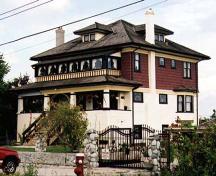 Exterior view of the McKinney House on the South Arm, Richmond, BC, 2001; Denise Cook Design 2004