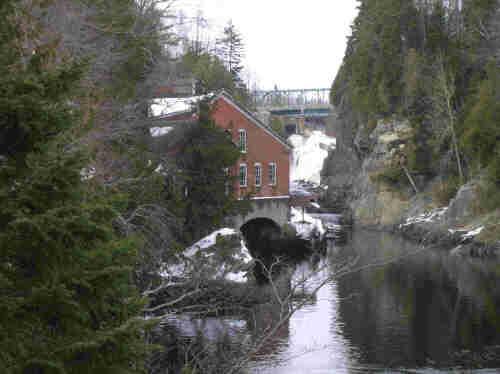 La gorge de St. George à First Falls