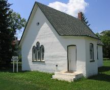 Ellisboro United Church, Front elevation, 2004; Government of Saskatchewan, Brett Quiring, 2004