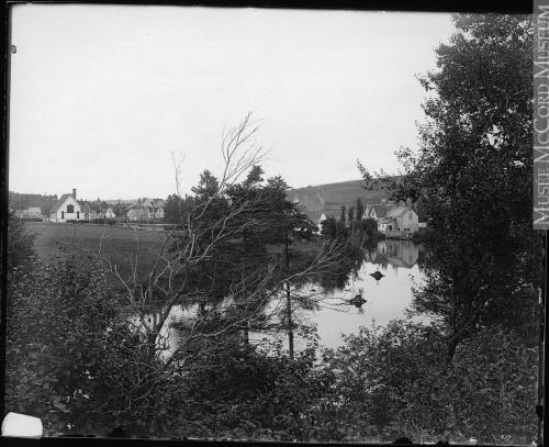 Showing Hunter River with church on left, c. 1915