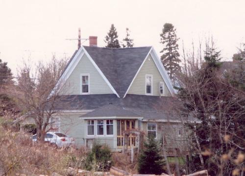 Showing northwest elevation