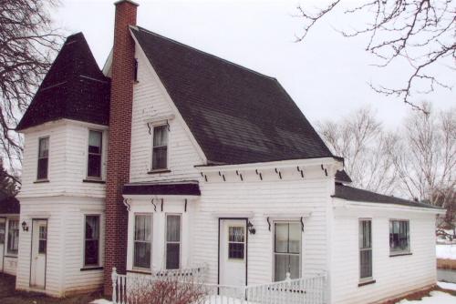 Showing northeast elevation