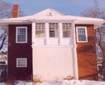 Showing back elevation; Province of PEI, Carter Jeffery, 2007