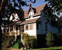 Exterior view of the Eldstrom House, Richmond, BC, 2001; Denise Cook Design