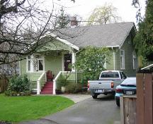 Exterior view of 7011 Ash Street, Richmond, BC, 2001; Denise Cook Design 2004