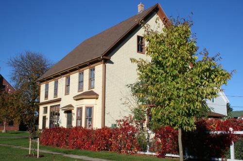 Showing side elevation