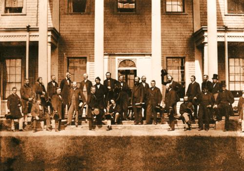 Delegates to the 1864 Confederation Meeting