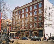 View of Phillips Building from across 104 Street.; City of Edmonton, 2004