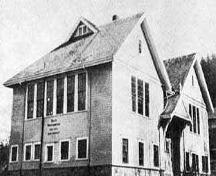 Historic view of South Westminster School, 1914; City of Surrey, 2007