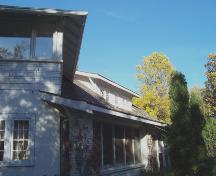 Detail view of the McGregor House, Kemnay area, 2005; Historic Resources Branch, Manitoba Culture, Heritage, Tourism and Sport, 2005