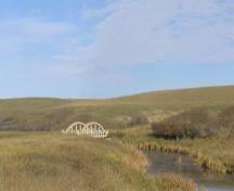 Eagle Creek Cement Bridge, with Eagle Creek in foreground, 2005.; Unknown