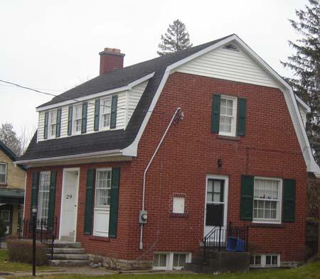 Façade and East Elevation