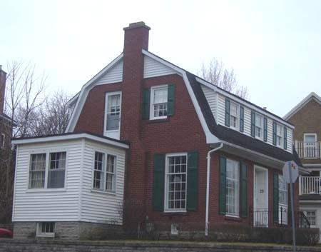 Façade and West Elevation