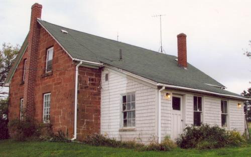 Showing back elevation