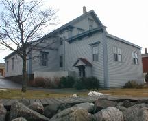McCormick Building, Annapolis Royal, west elevation, 2005; Annapolis District Planning Commission, 2004