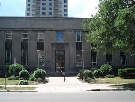 Façade, Elsie Perrin Williams Library, 2007