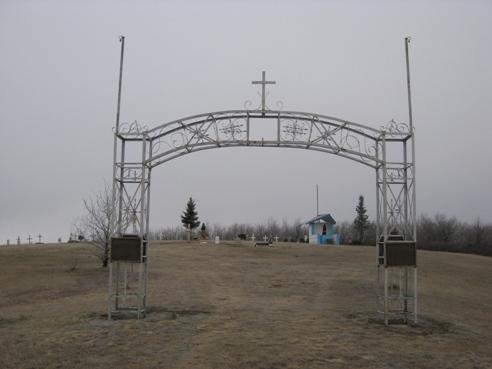 Cemetery, view from the south-east, 2008
