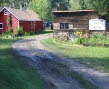 Exterior view of packing shed and office at the Honeywood Nursery, 2008.; Government of Saskatchewan, Germann, 2008.