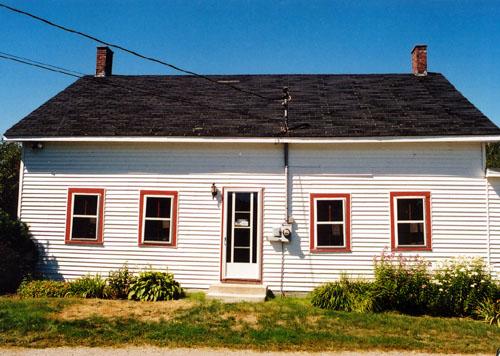Ferme Mount Hope, vue de face extérieure