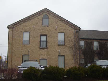 West Elevation of the Administration Building