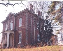 Front and side of the Kirkland House; Haldimand County 2007
