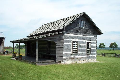 Hoover Log House