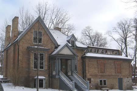 Detailed View of South Facade, Homer Watson House