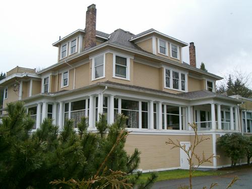 oblique view from northeast