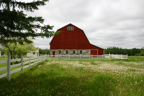 Façade est de la ferme